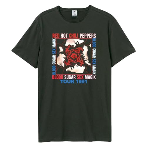 T-shirt Red Hot Chili Peppers 91 Amplified vintage adulte