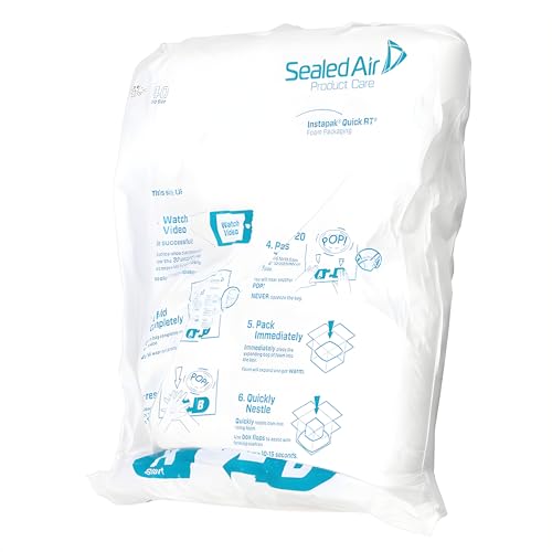 T-PACK Instapak Quick RT10 380x460mm Schaum Verpackungsmaterial - Kissen Füllmaterial Verpackungen - Füllmaterial für Pakete - Innovativ Verpackungsschaum zum Versand