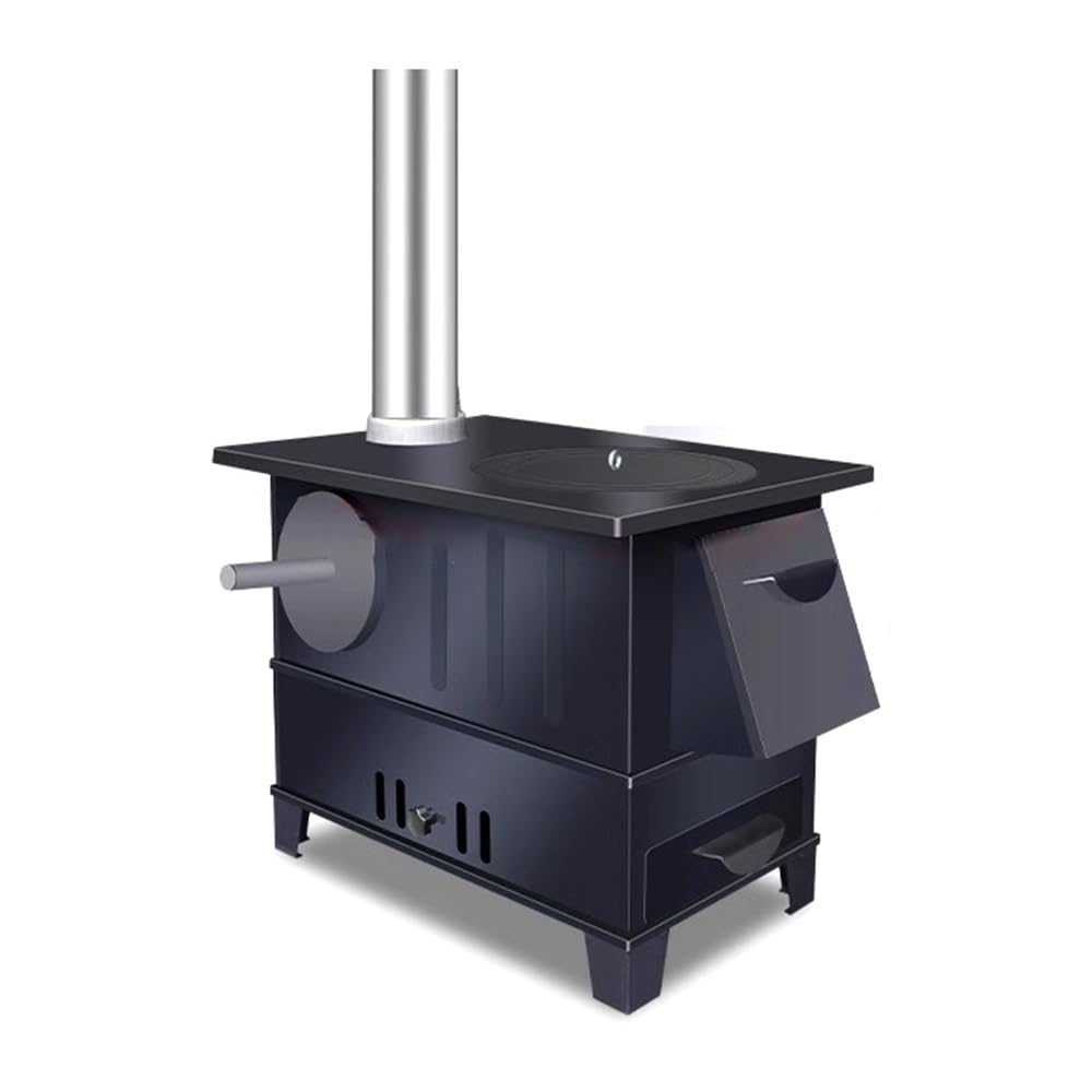 Stove heater, camping wood stove Multi-function Wood-burning Stove for Burning Firewood Household Rural Smokeless Indoor Heating(M)