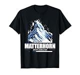 Matterhorn Swiss Alps Switzerland T-Shirt