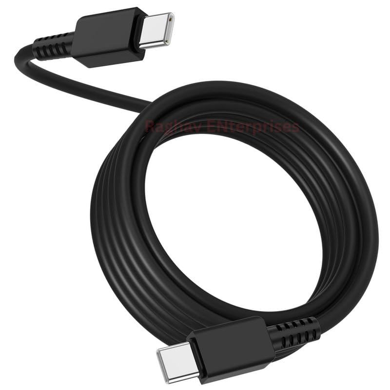 Image of c type charger cable for Huawei Honor Mate 10 Pro usb 3A Durable, Tangle-Free, Data Transfer 480Mbps Safe Charging with Overvoltage Protection Quick, Dash, pd cablee -ND BLACK