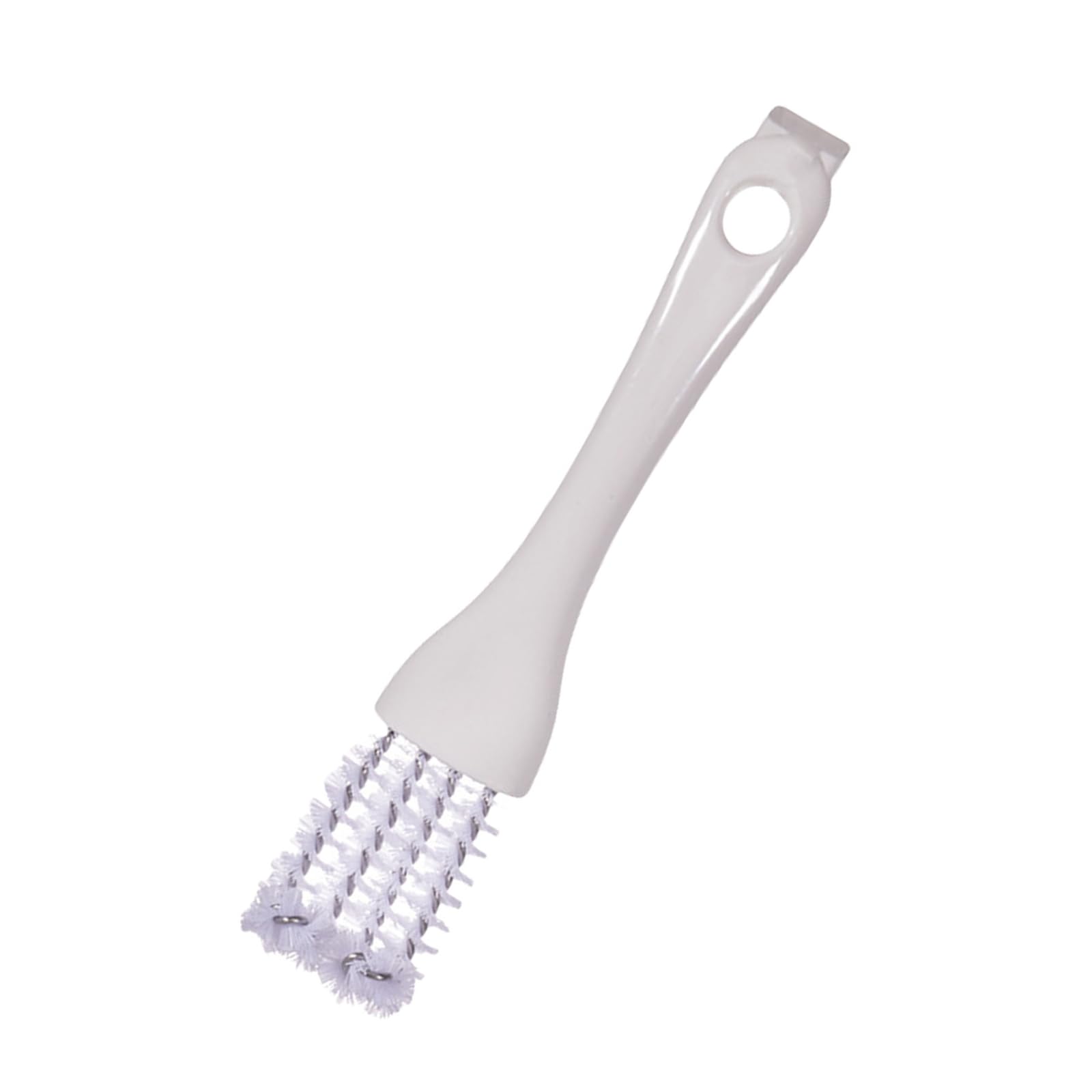 Hsioluted Professional Multipurpose Cleaning Brush Tool for Pet Cages Barbecue Grates Hardened Debris Ergonomic Long Handle Design Stubborn Residues Remover