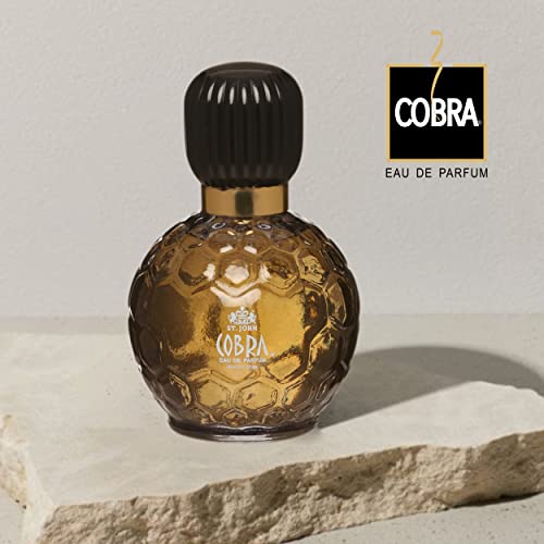 VI - JOHN ST-JOHN Cobra Perfume for Men, 60ml (Pack of 2)