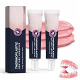 2pcs Thermoplastic Denture Adhesive, Extra Strong and Durable Denture-Adhesive, Secure Denture Ultra Max Hold...
