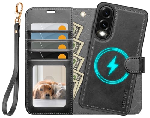 Coque Samsung S25 Edge Anti-Perte Carte et Antichoc Folio OCASE 2en1
