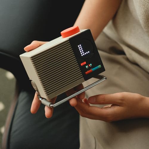 Image of syitren N200 Retro Bluetooth Speaker,Portable Wireless,Desktop Decor,White | TWS Pair,Desktop Decor,Design Award,8-Hour Playtime,Vintage Aesthetic,Ideal Holiday Gift