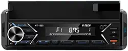 Som Automotivo Rádio HT-1223 Suporte para Celular com APP para Configurar Bluetooth/USB/SD/Aux - H-Tech