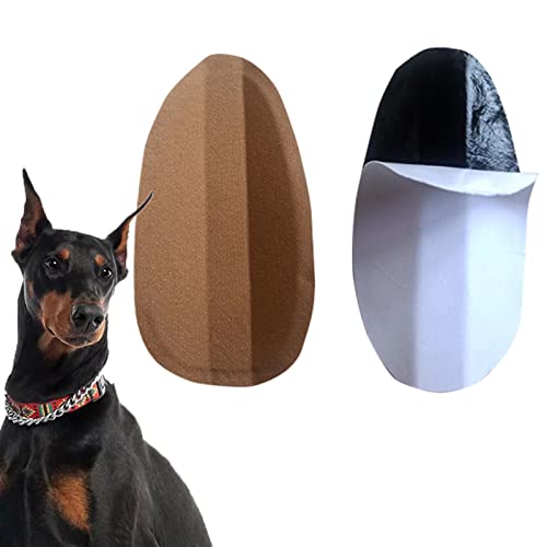 THOUDONER Dog Ear Stand Sticker Up Support Tool, Dog Ear Fixed Correction Vertical Holder for Doberman. (2.56 * 1.57)