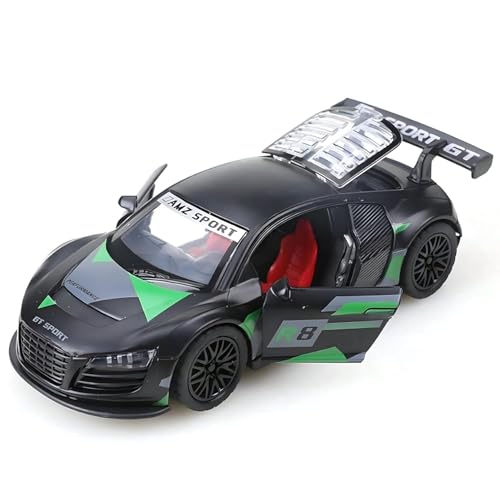 Image of 1:36 Scale BMW Police Toy Car - Die-Cast Metal Model Vehicle with Openable Doors & Pullback Action - Alloy Police Car Toy for Kids, Boys & Collectors- Black