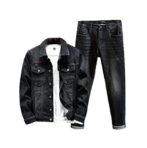 Ensemble veste en jean homme pour structurer la silhouette au quotidien