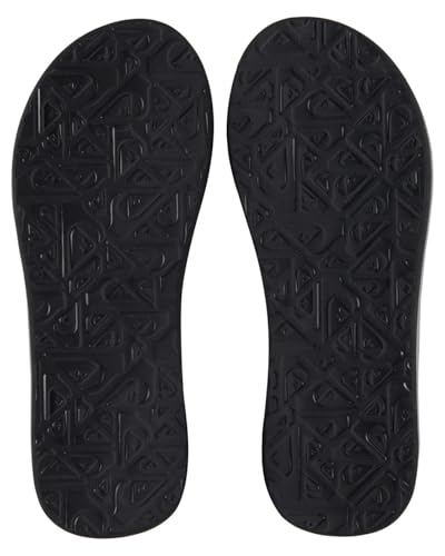 Image of Quiksilver Carver Suede Flip Flops for Men, Arch Support Athletic Mens Sandals, Thong Mens Slides