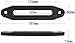 (Black) Aluminum Hawse Fairlead, for Automotive Anchor Cables ATV 3000-4000 lb Winch,4.88 inch (124mm) Mount Smooth.