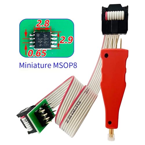 Sonde de Brûlure de Puce Micro MSOP8 avec Câble de Test pour Programmation