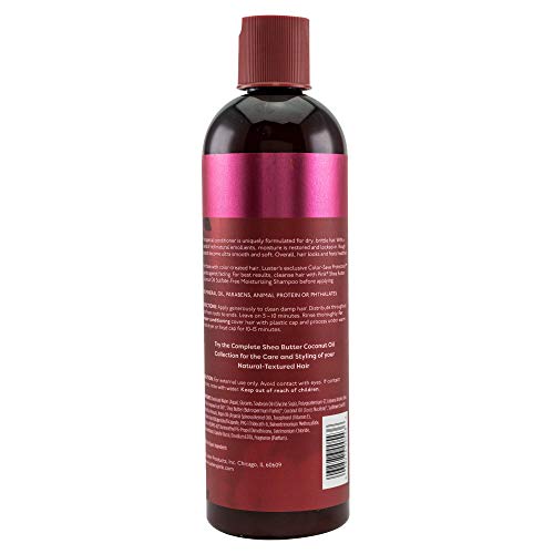 Luster's Pink Shea Butter Coconut Oil Moisturizing & Smoothing Conditioner, 12 oz