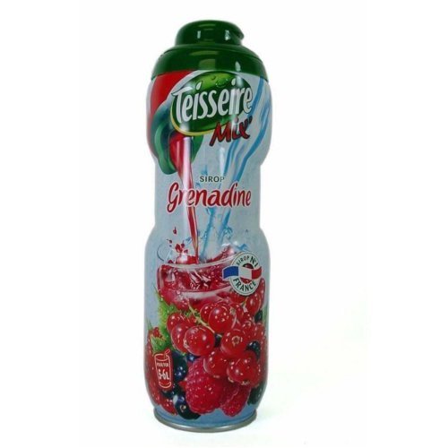 Grenadine Teisseire French Syrup Grenadine concentrate 600ml (20.3 fl oz) (2 PACK)