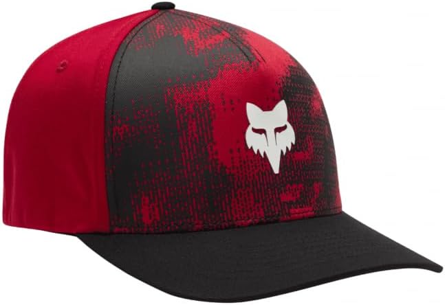 Fox RS Flexfit Baseball Cap Red L/XL