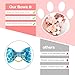 Hidaily 20 Pcs Dog Bows with Rubber Bands, Dog Hair Bows for Small Dogs Girl, Cute Flower Puppy Bow Pet Hair Accessories for Cat Yorkie