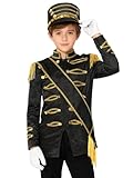 Comprenant une écharpe, un chapeau et des gants, cet ensemble complet offre une apparence harmonieuse et professionnelle, parfaite pour le cosplay et les spectacles