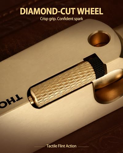 Encendedor retro clásico de cobre resistente al viento miniatura 5