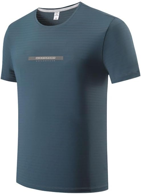 OutdoorPro 2025 Men's Ice Silk Quick-Dry T-Shirt - Breathable Summer Activewear for Hiking, Cycling & Sports