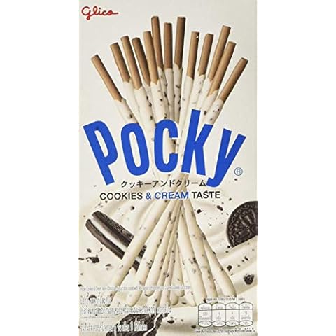 Glico Pocky Cookies & Cream Biscuit Sticks 45 g Cover