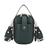 Picture of Mali+Lili Gail Vegan Leather Multi Compartment Crossbody Bag - Olive