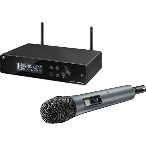 Sennheiser Xsw 2-835-A Wireless Handheld Mic System With E835 Capsule, Wireless Mobile Pack & Charger (4X Aa Batteries) Bundle #TOP1