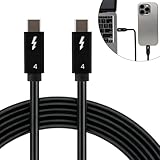 USB4 Cable 1.5m（4.9ft） 240W 40Gbps Thunderbolt 4/3 Compatible, USB C to USB C Fast Charging and Data Transfer Cord with 8K/60Hz Video, Compatible with iPhone 16/15, for MacBook, Dell, iPad, Surface - Image 7