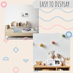 Baby Sonogram Picture Frame with Countdown Weeks - Standard 4"x3" Ultrasound Photo - Pregnancy Announcements Ideas - Gender Reveal Baby-Shower Gift - New Mom Expecting Parents to Be Keepsake Gifts Baby Sonogram Picture Frame with Countdown Weeks Standard 4×3 Ultrasound Photo Pregnancy Announcements Ideas Gender Reveal Baby Shower Gift New Mom Expecting Parents to Be Keepsake Gifts