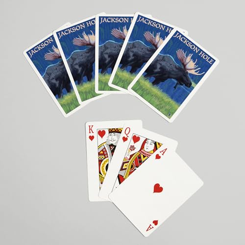 Baraja de cartas Póker 52 piezas Jackson Hole Wyoming miniatura 7