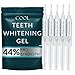 Cool Teeth Whitening (TM) 44% Carbamide Peroxide Teeth Whitening Gel Refills 44 - Best Teeth Whitening Gels - DIY Tooth Bleaching Gel Syringes - Home Teeth Whitening Refills - Dentist Grade - Professional Strength - Enamel Safe Teeth Whitener - Best Teeth Whitener Gel Refill - Made in USA - 100% Full Satisfaction Guarantee