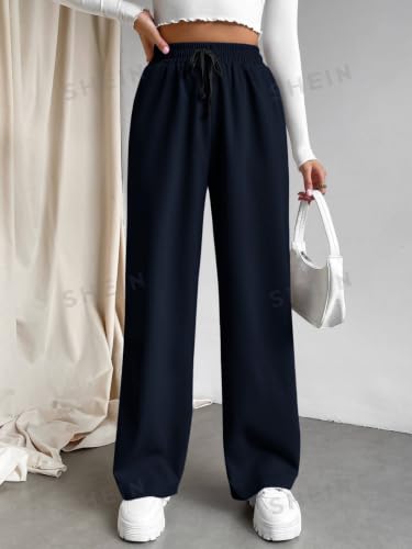 Image of Leriya Fashion High Waist Trousers for Women - Flared Korean Style Formal Pants | Elegant Workwear for Office, College & Events (Available in Plus Size