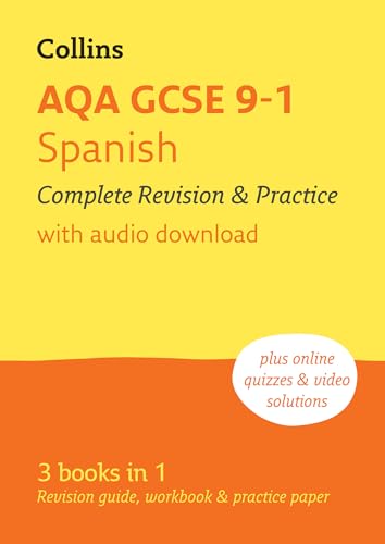 AQA GCSE 9-1 Spanish Complete Revision and Practice: Ideal for home learning, 2026 exam