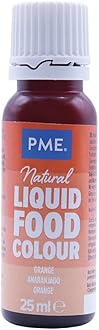 PME 100% Natural Food Colouring - Orange 25 g