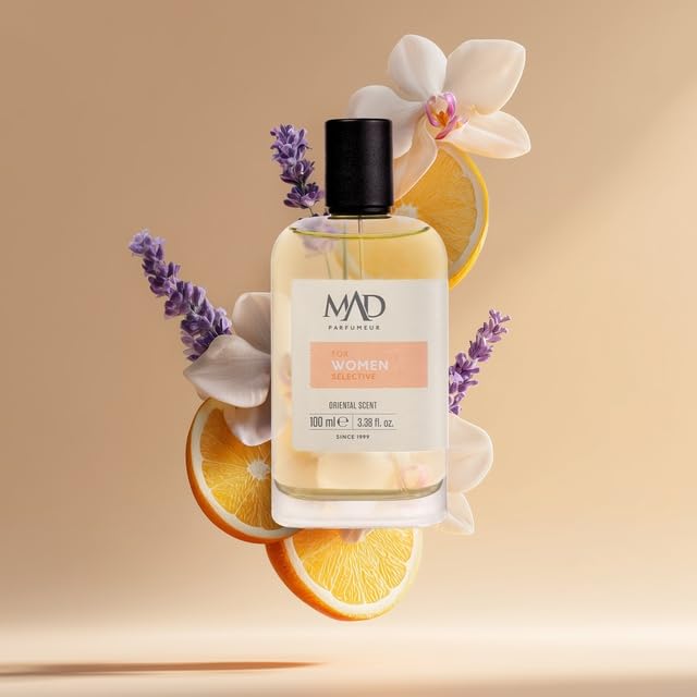 Mad Y102 Selective Eau de Parfum (EDP) 100 ml Kadın Parfüm – Bergamot, Lavanta ve Vanilya ile Taze, Zarif ve Çiçeksi