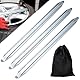3 Stück Montiereisen Reifen, 30cm Reifenmontierhebel mit Schwarzer Aufbewahrungstasche, Montierhebel Motorrad Montierhebel aus Manganstahl Montierstange Reparaturwerkzeuge für Motorrad, Fahrrad, Auto