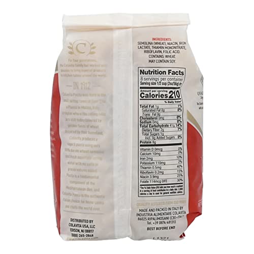 Colavita Pasta, Ditali, 1 Pound (Pack Of 20) #TOP2