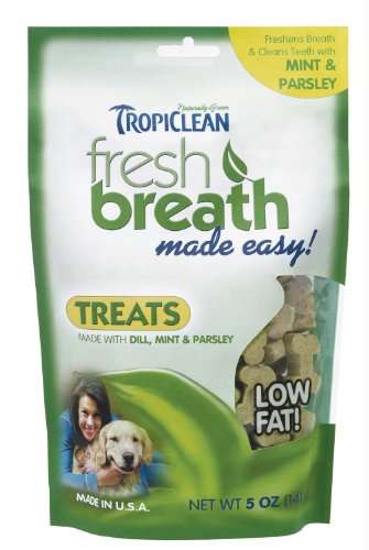 Tropiclean Fresh Breath Pet Chews, 6 Ounce Bag
