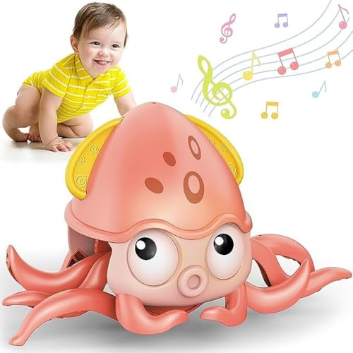 Estilo Dancing Sound Toy Electronic Moving Musical Toy|Obstacle Avoidance Sensor|Interactive Toddler Toy|Best Birthday Gift for 3+|Early Learning|Rechargeable Battery|Made in India (Dancing Crabby) (B0D9BRSK99) Amazon Price History, Amazon Price Tracker