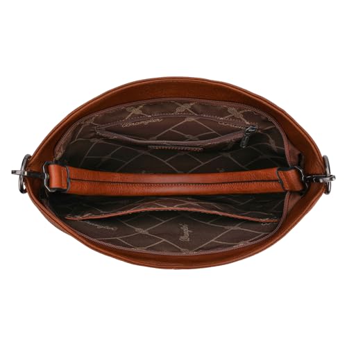Image of Wrangler Hobo Bags Crossbody Bag for Women Shoulder Purse Handbags with Adjustable Strap