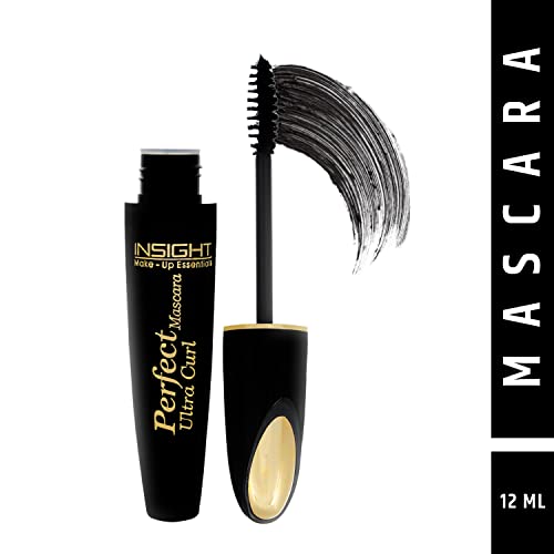 Insight Cosmetics Ultra Curl Perfect Mascara Curls Lashes, Highly Pigmented Colour, Long-lasting, Waterproof(MAS21) - Image 2