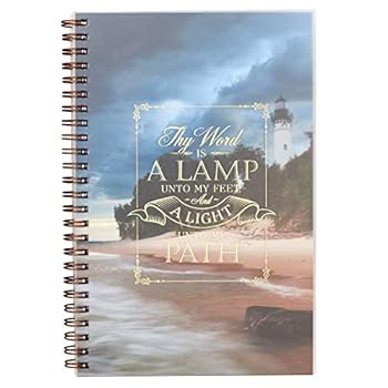 Spiral-bound Notebook They Word Is a Lamp Book
