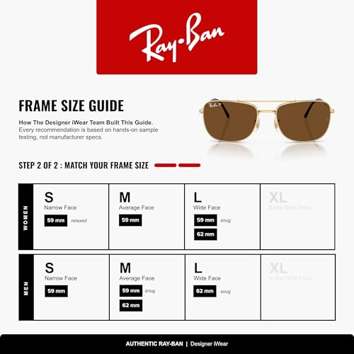 Image of Ray-Ban Unisex Rb3755 Rectangular Sunglasses
