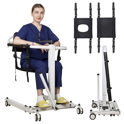 Foldable Patient Lift Wheelchair