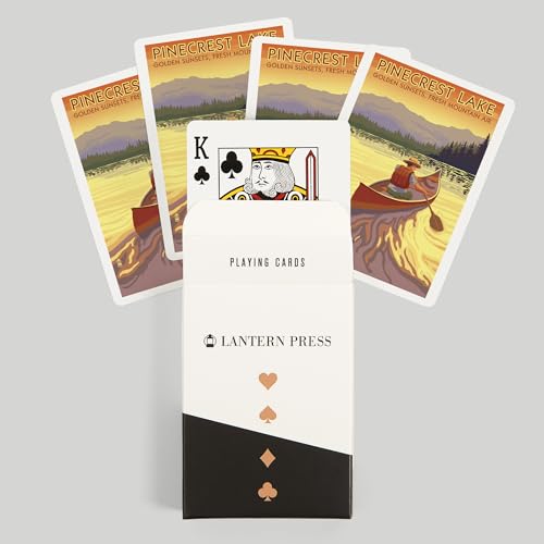 Baraja Poker Pinecrest Lake California, 52 cartas miniatura 6