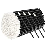 200PCS Disposable Lip Applicators,Lipstick Applicator Wands Cosmetics lip brush Lip Gloss Applicators Esthetician Essentials,Lip Brush for Lipstick Beauty and Makeup Tool Set(black)