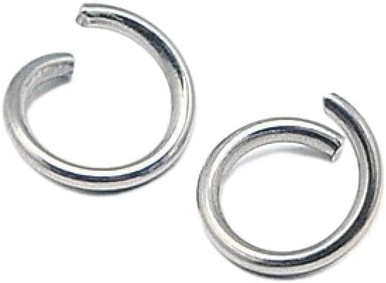 4/5/6/7/8mm Stainless Steel Jump Open Rings & Split Rings for Jewelry Making DIY Jewelry Findings (Color: STAS-E043-7x1mm)