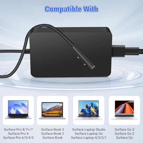 Cable de carga Surface 127W de carga rápida y conector magnético inteligente 4