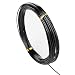 32.8 Feet Black Craft Wire,DIY Aluminum Wire,Bendable Metal Wire for Assorted Crafts (1.5mm Thick)