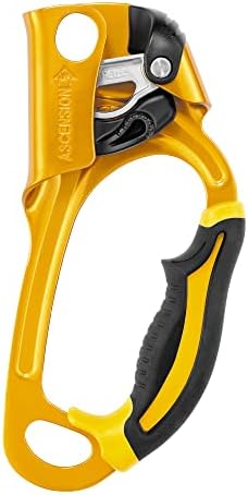 Petzl Ascension Ascender - Ergonomic Handled Rope Ascender for Climbing and Rigging - Right